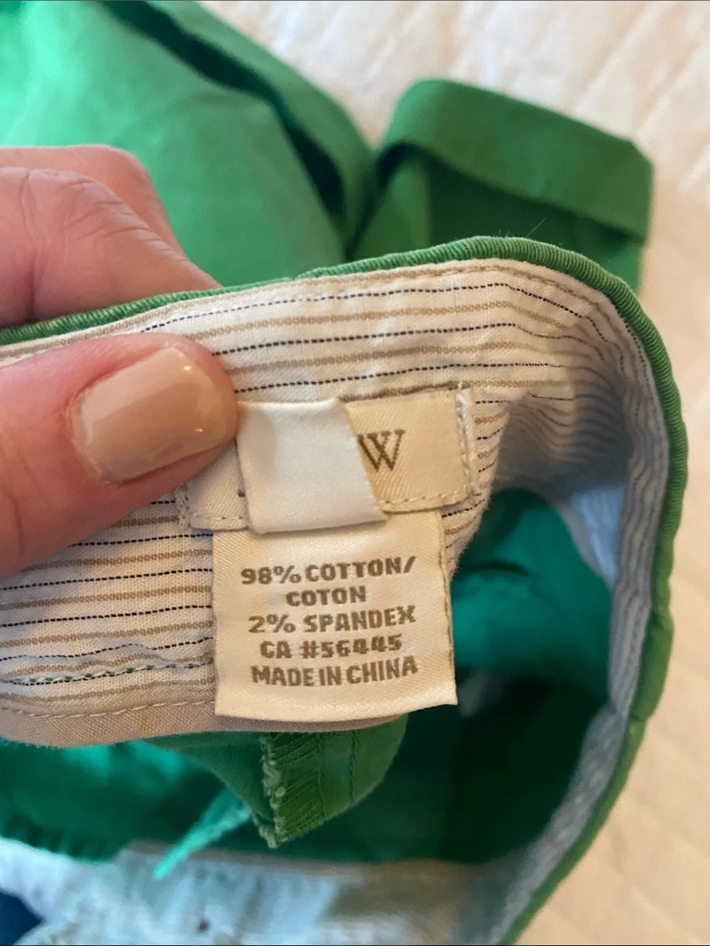 J. Crew Kelly Green Button-Accent Rolled Hem Shorts